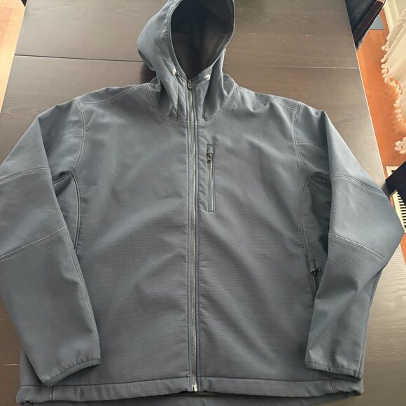 Mens Kuhl Relik Hoody 1081 Water-Resistant Patina Dyed Soft Shell Jacket 3XL - Picture 1 of 11